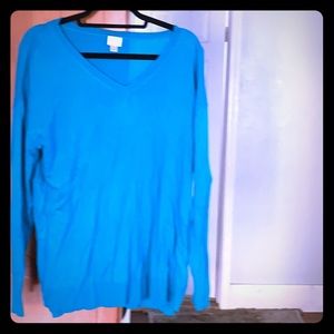 Turquoise sweater